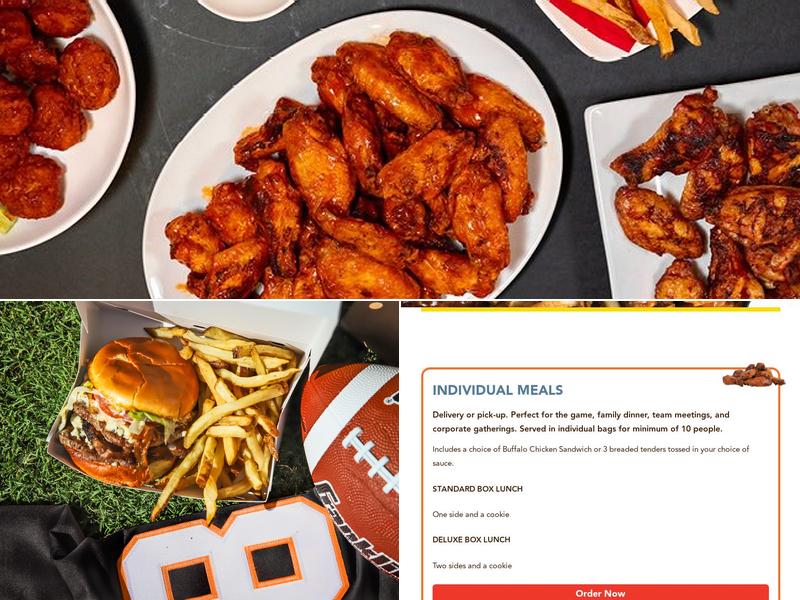 Wing Boss Menu