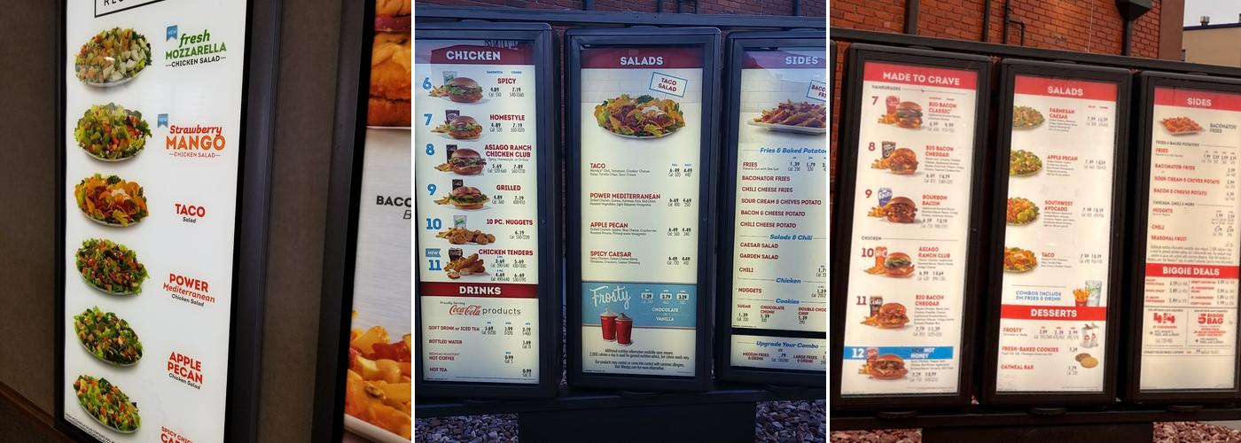 Wendy's Menu
