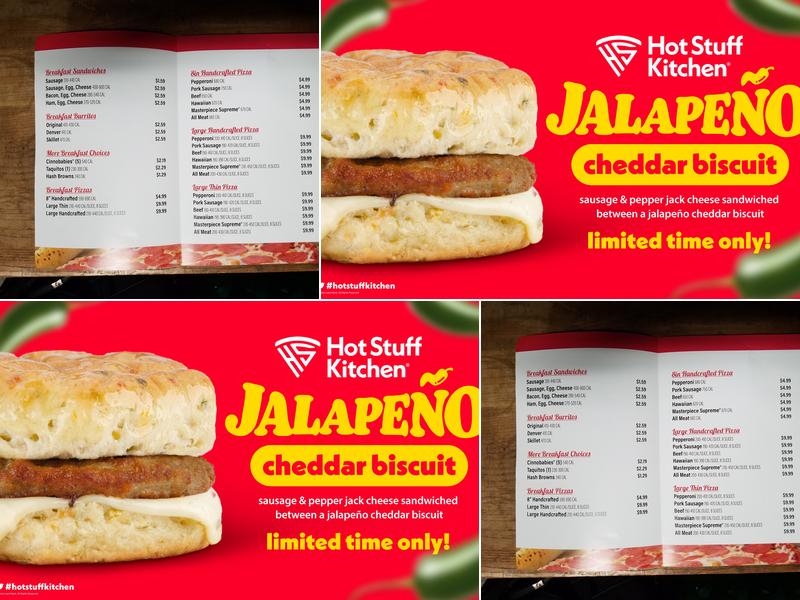 Hot Stuff Pizza Menu