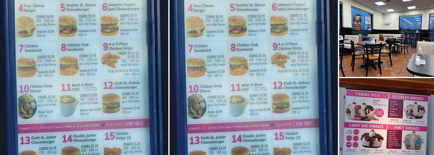Braum’s Ice Cream & Burger Restaurant Menu