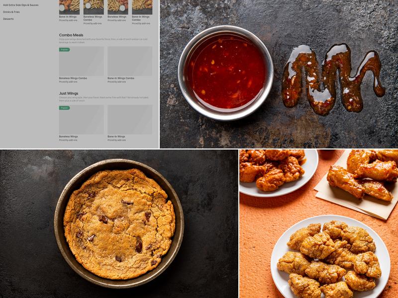 It's Just Wings Menu