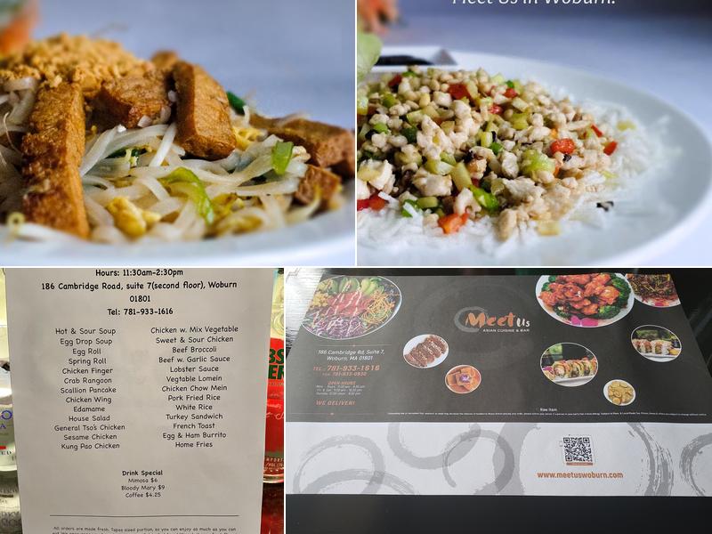 Meet Us Menu