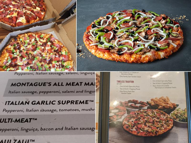 Round Table Pizza Menu