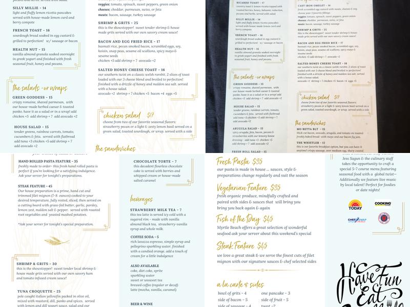 Winna's Kitchen Menu