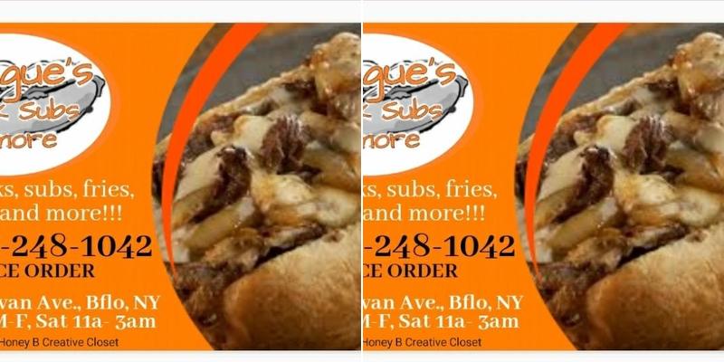 Teague's steak subs & more Menu