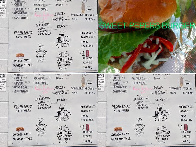 Jalapeno Burger Menu