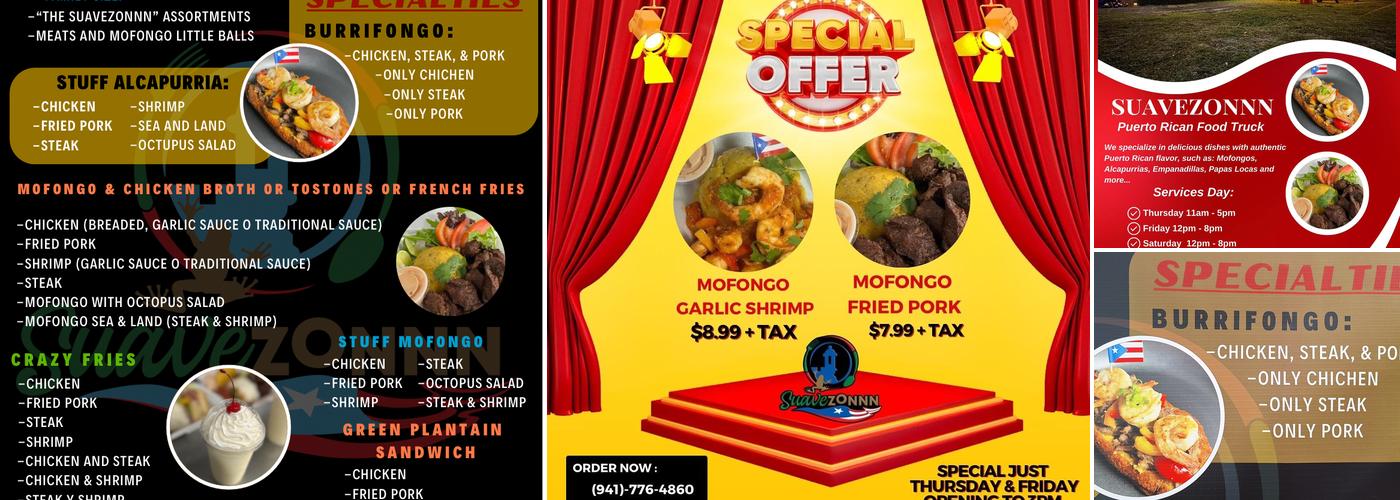 Suavezonnn Menu