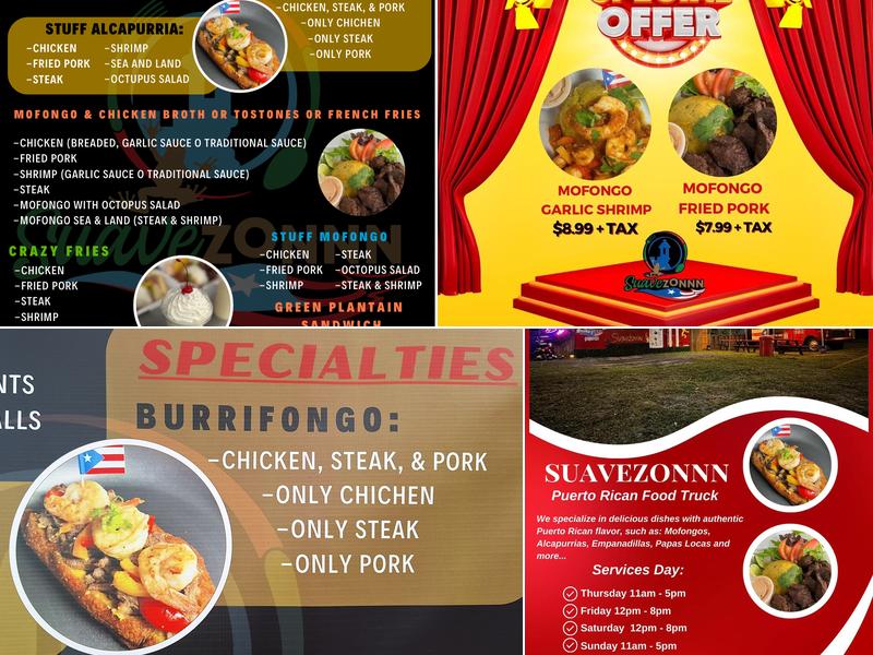 Suavezonnn Menu