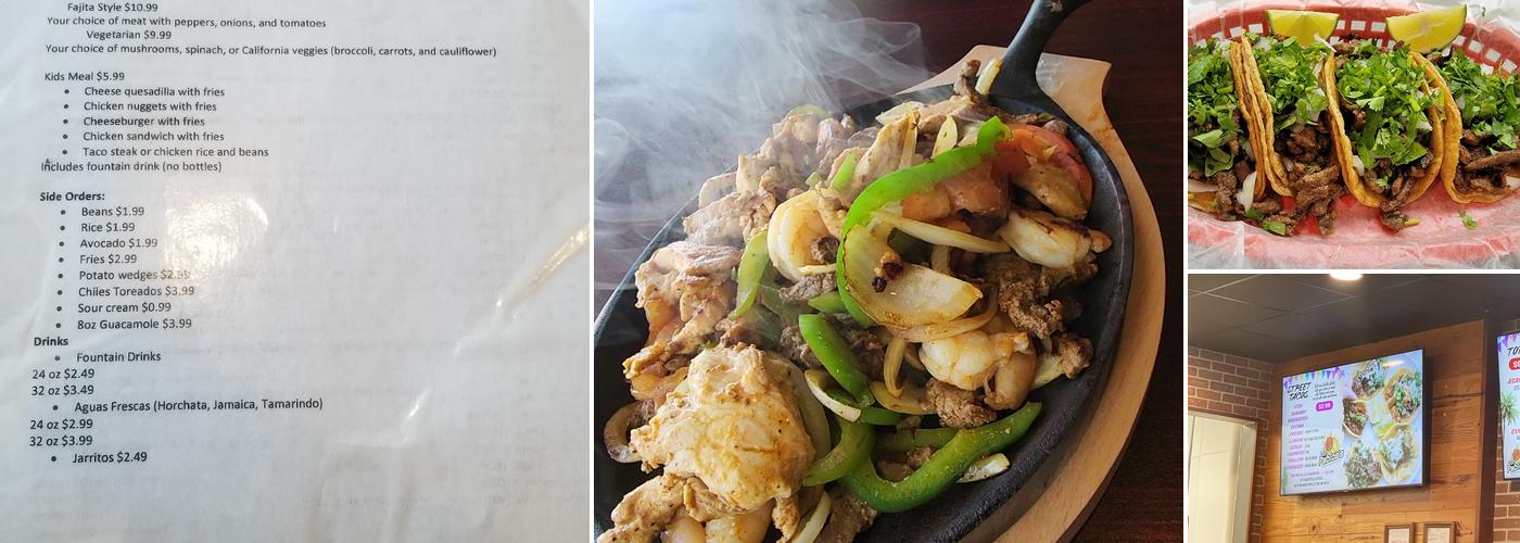 Tacos Don Pablo Menu