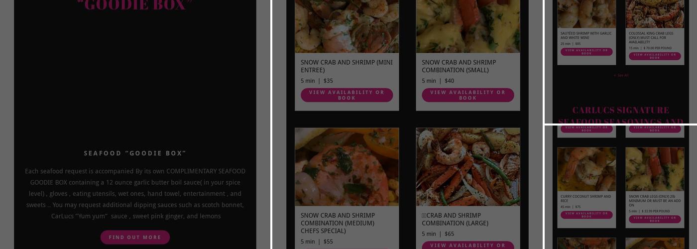 Carlucci's Brick Oven Trattoria & Pizzeria Menu