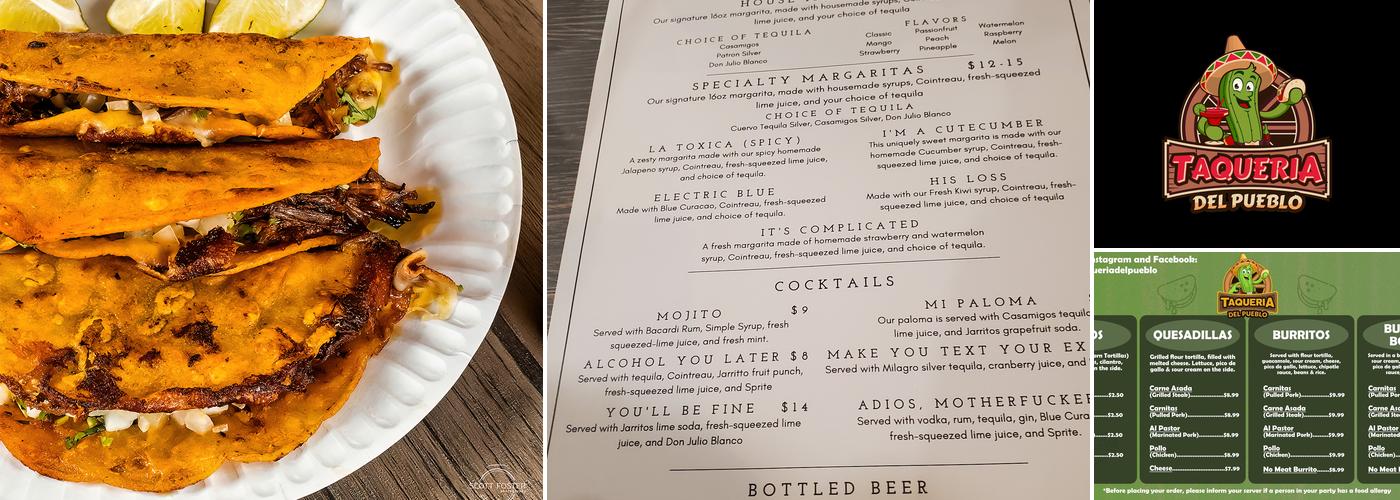 Taqueria Del Pueblo Menu