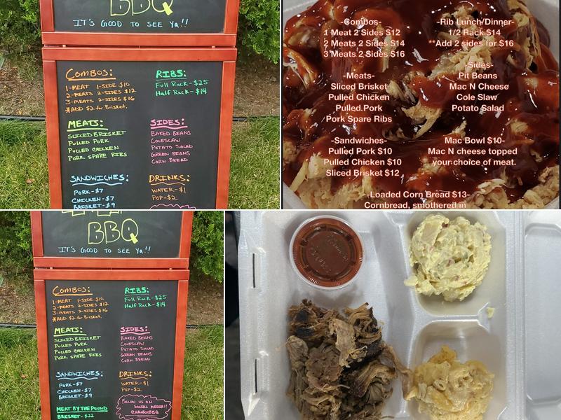 Hallboy Barbeque Menu