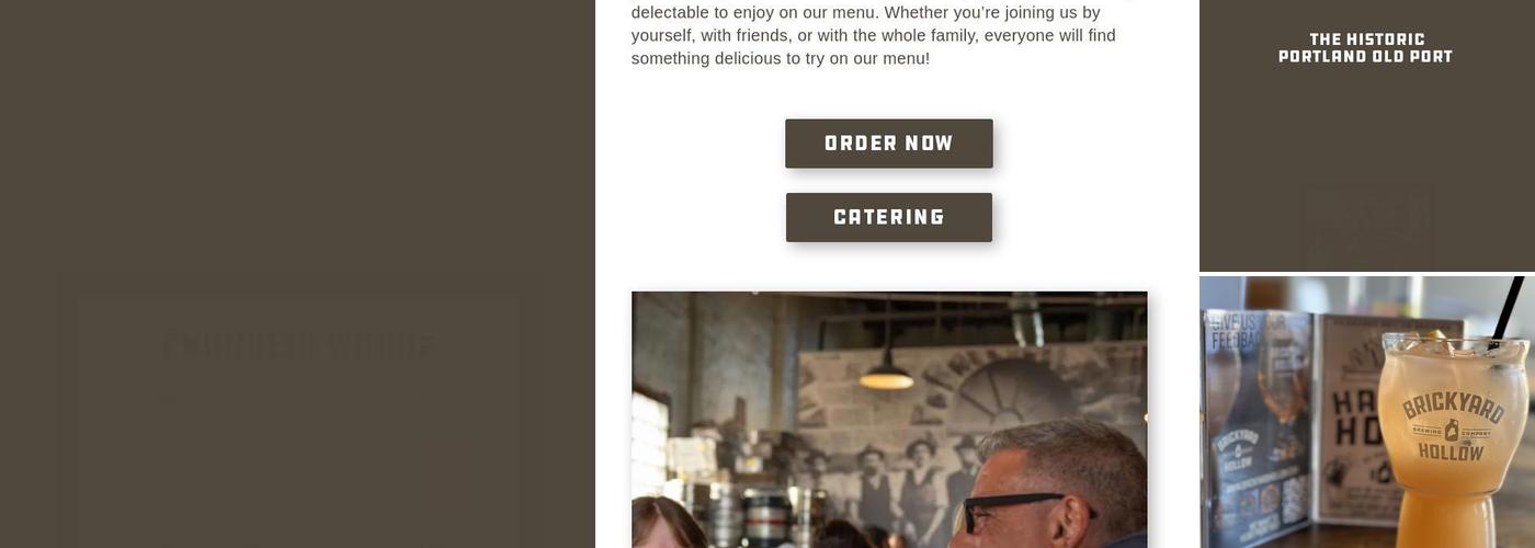 Brickyard Hollow Brewing Company Menu