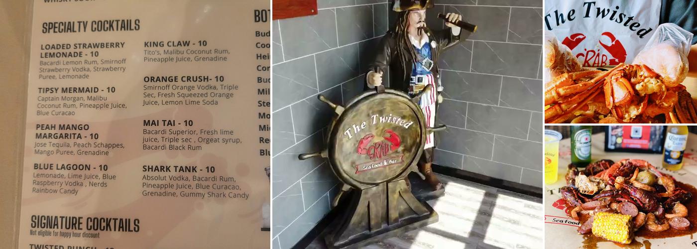 The Twisted Crab - Newport News Menu