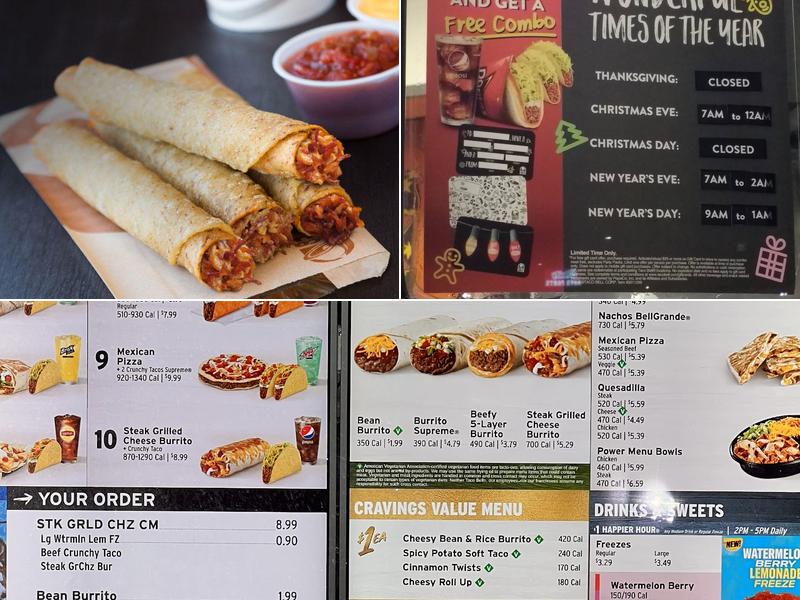 Taco Bell Menu