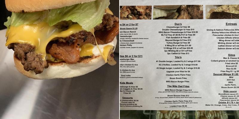 The Nite Owl Restaurant LLC Menu