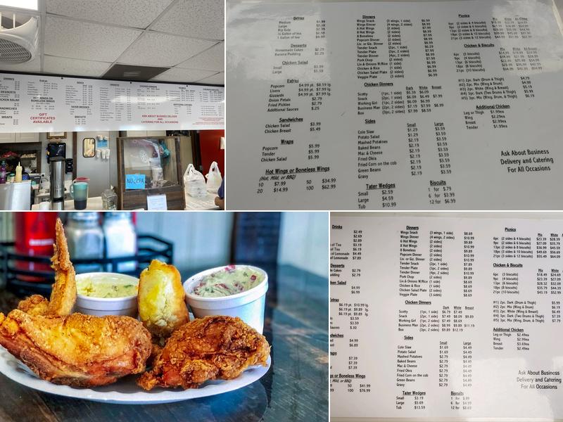 Hathaways Fried Chicken Menu