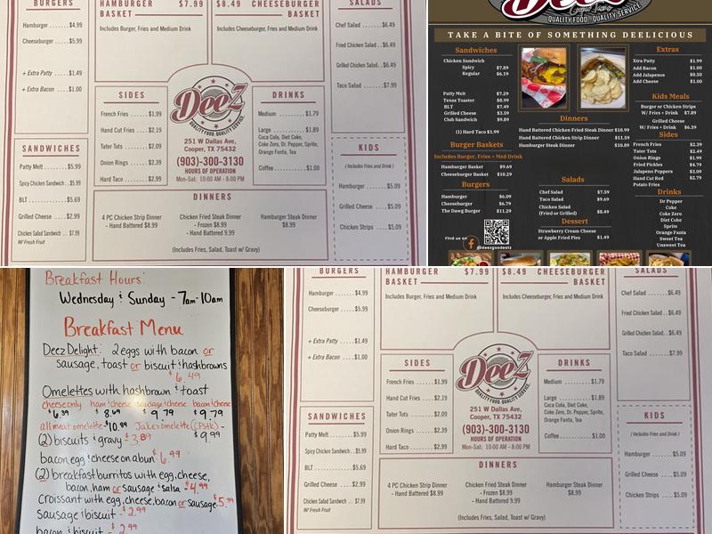 DeeZ Menu