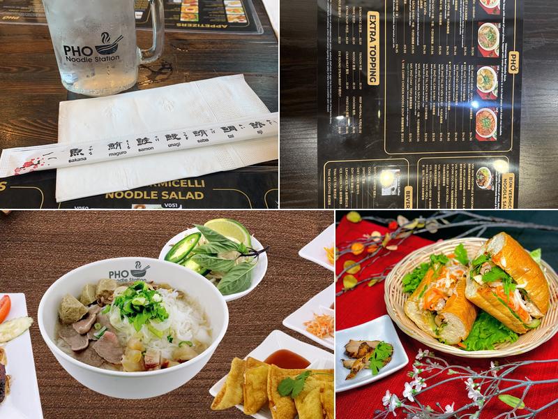 Pho Noodle Station Menu