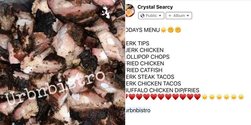 The Urbn Bistro Menu