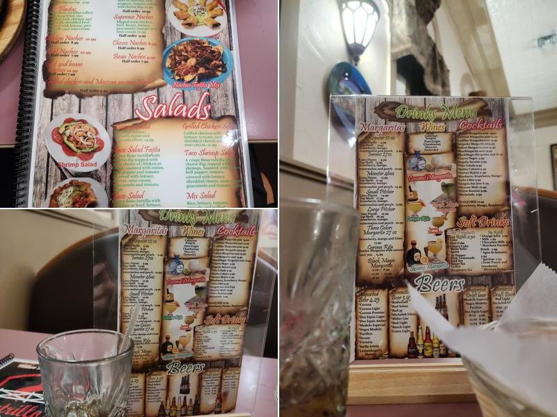 Potrillos Mexican Grill Menu