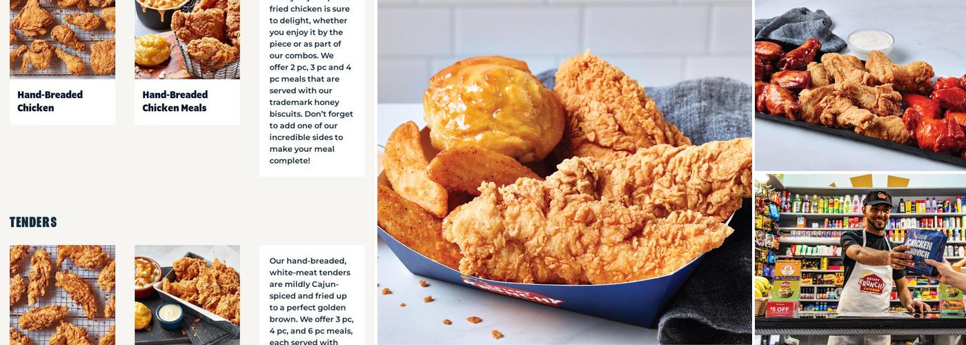 Krispy Krunchy Chicken Menu