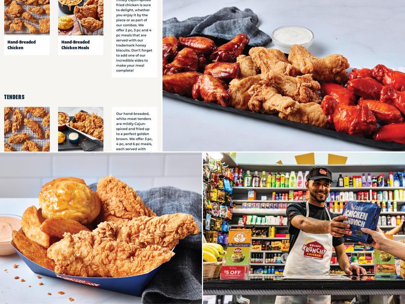 Krispy Krunchy Chicken Menu
