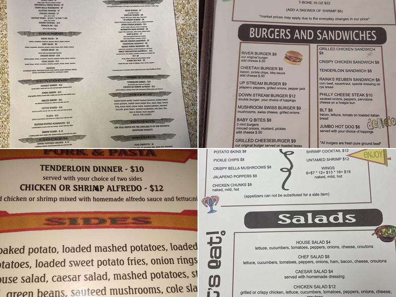 River Grill Menu
