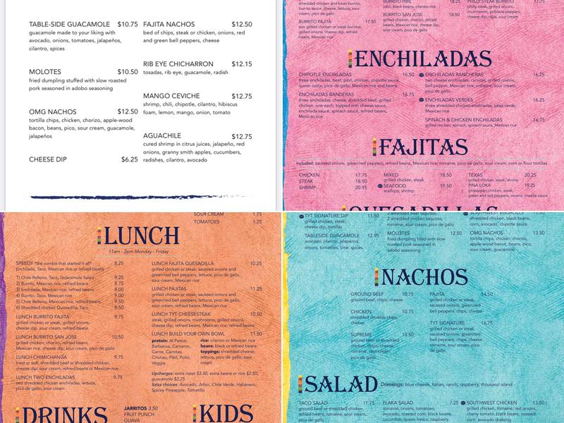 Tacos Y Tequila Cape Elizabeth Menu