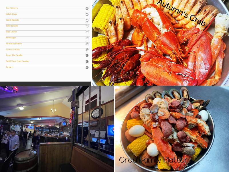 AUTUMN'S CRAB Menu