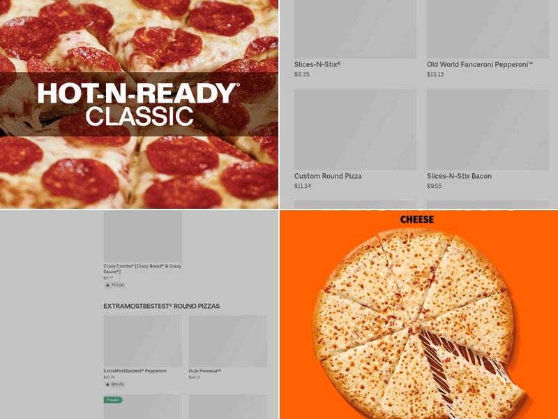 Little Caesars Pizza Menu