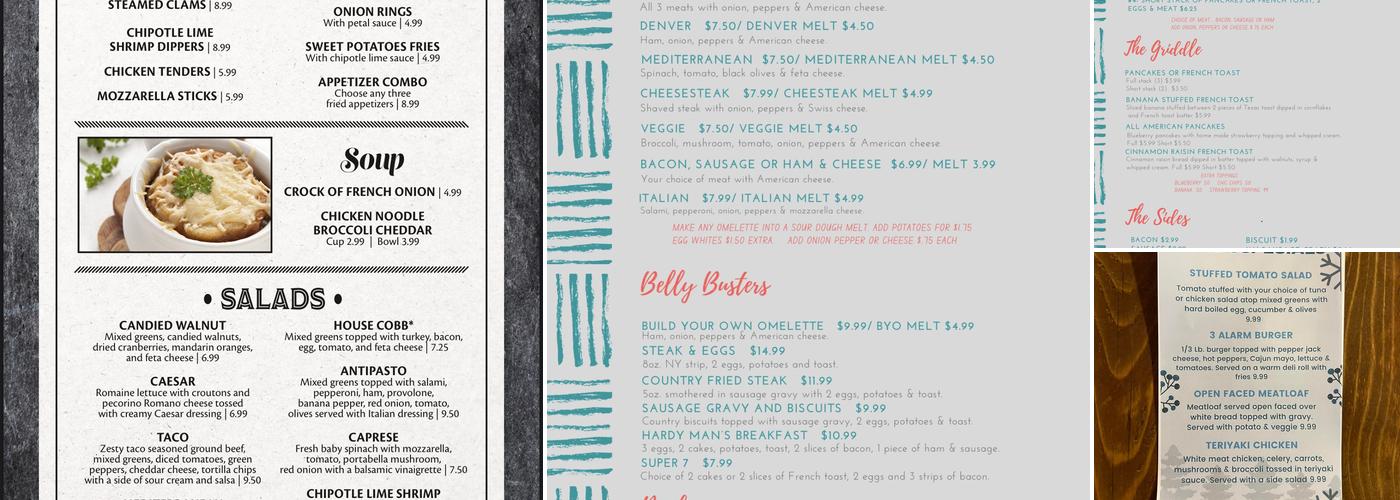 Junction 21 Menu
