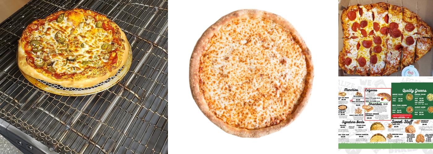 Stoner's Pizza Joint Menu