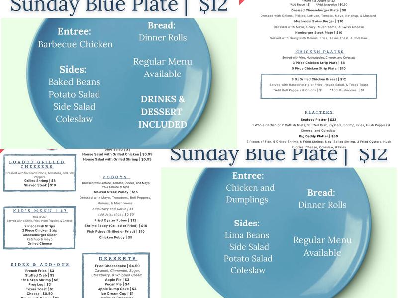 Catfish Station Menu