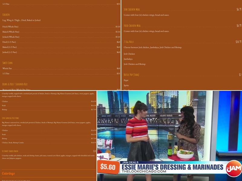 Big Mama's Kitchen & Catering LLC Menu