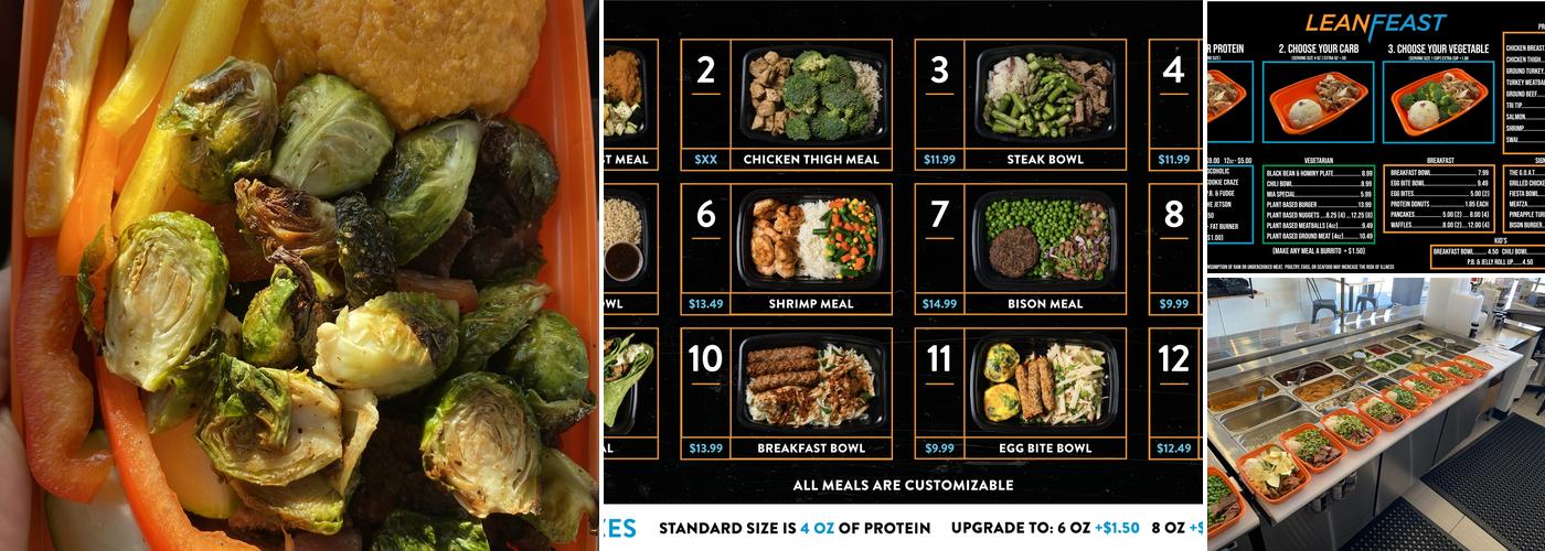 LeanFeast Menu