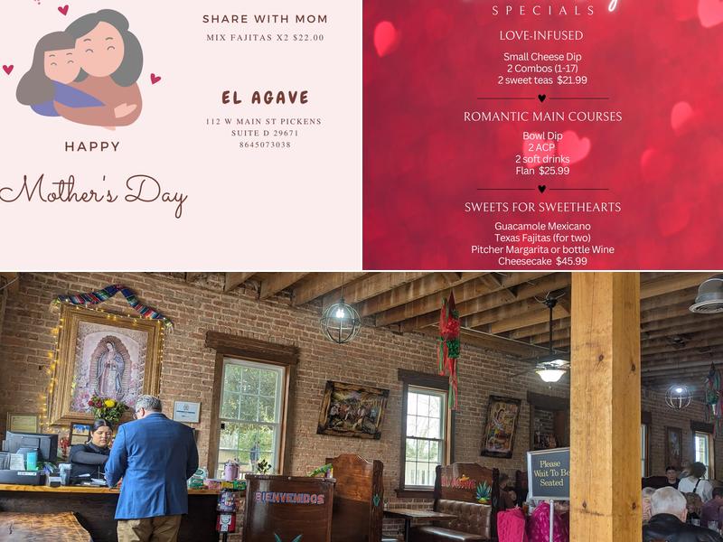 El Agave Menu