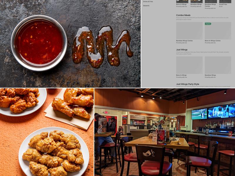 It's Just Wings Menu