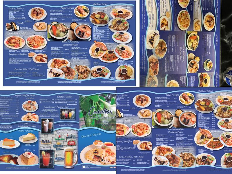 Cuscatlan Restaurant Menu