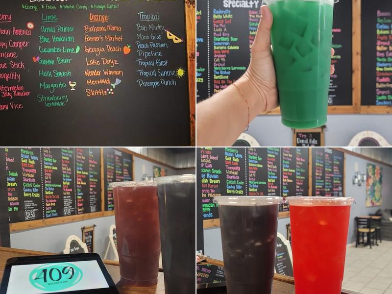 409 Nutrition Menu