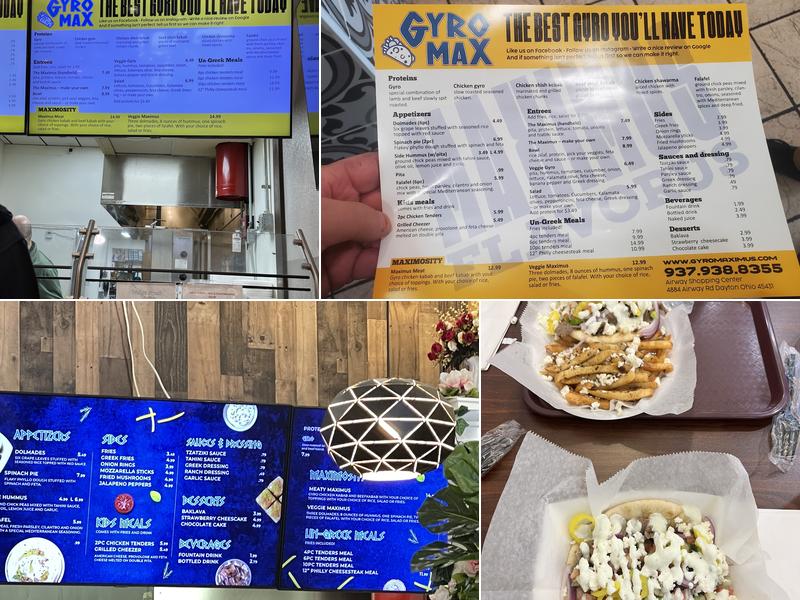 Gyro max Menu