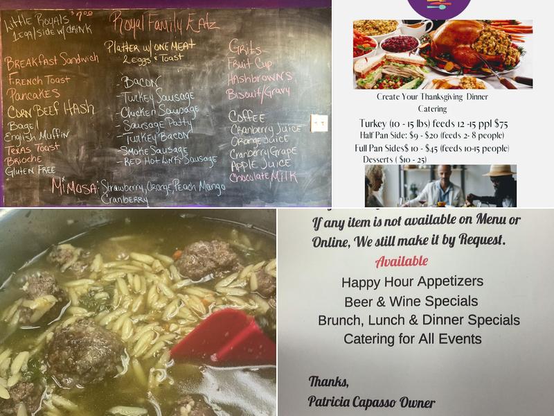 RoyalFamily Eatz Menu