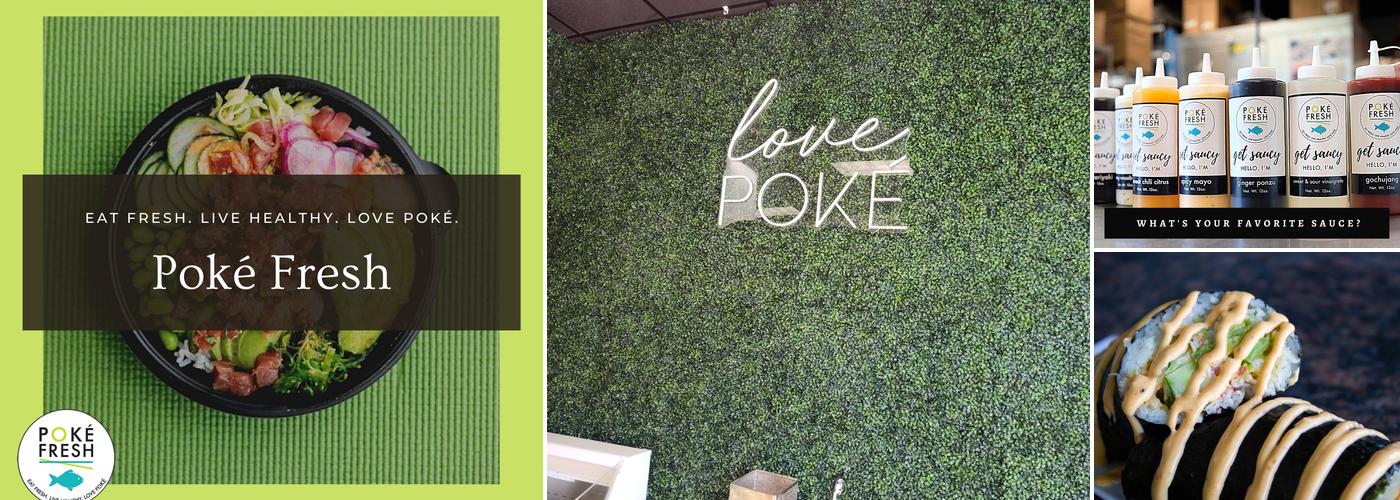 Poké Fresh Menu