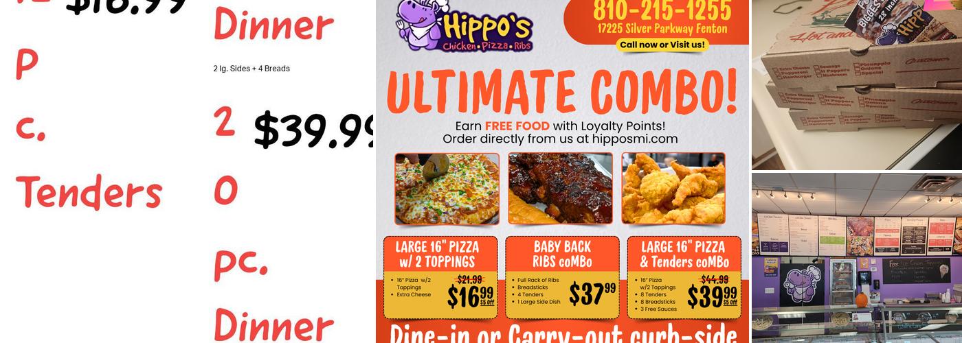 Hippo's Menu