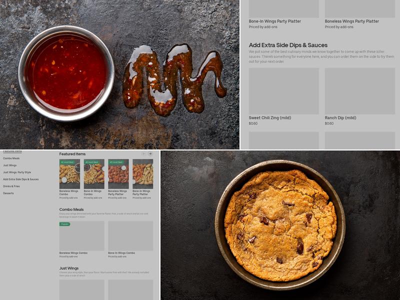 It's Just Wings Menu