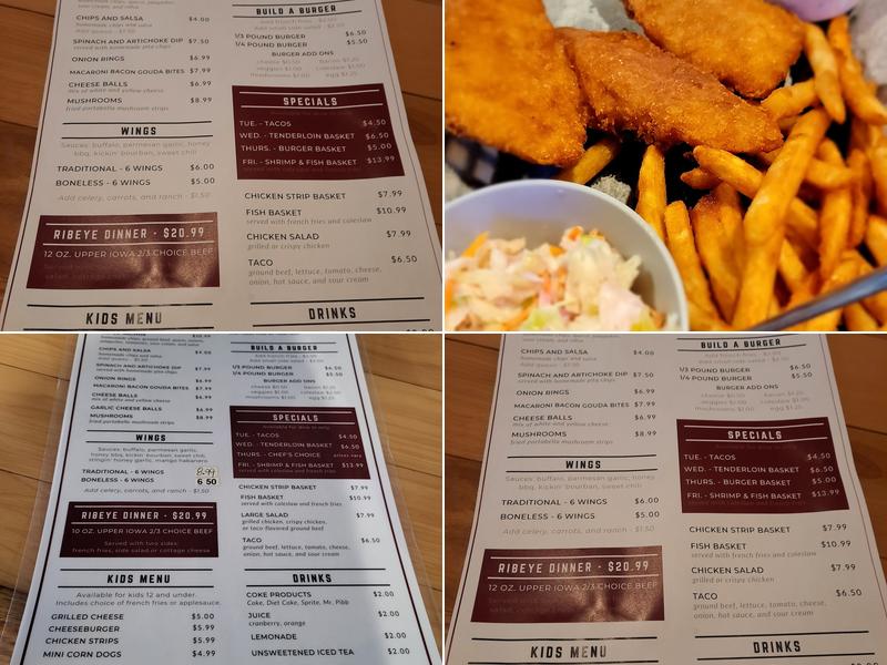 Plymouth Lounge Menu