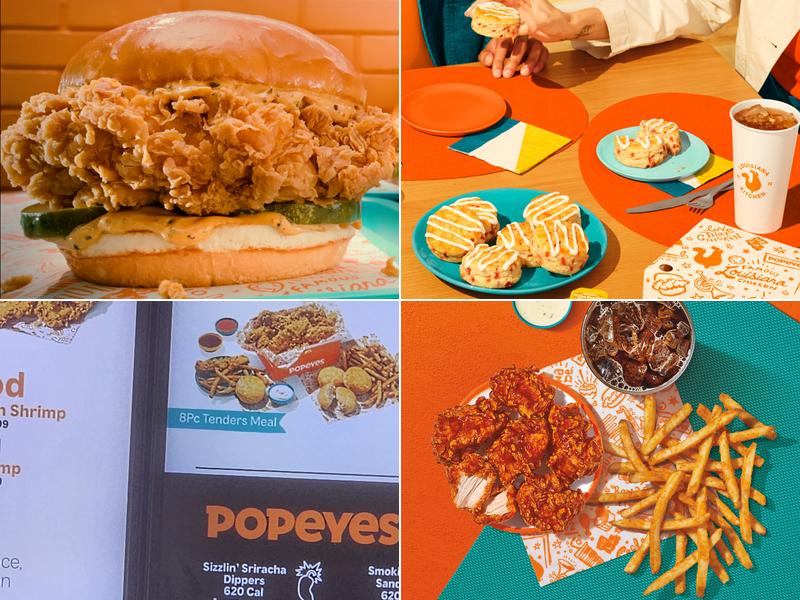 Popeyes Louisiana Kitchen Menu