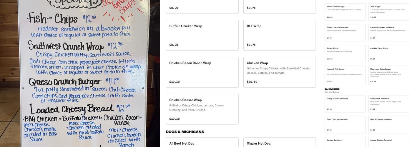 Something Different Pizza & Deli Menu