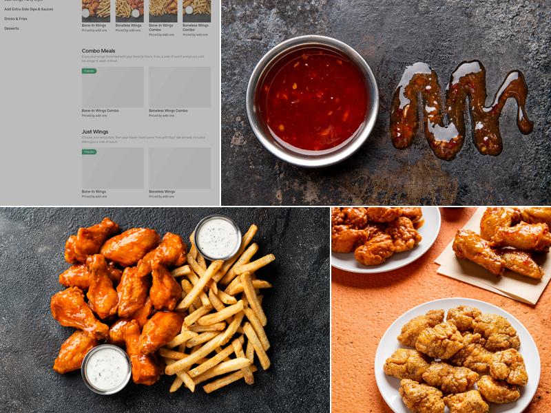 It's Just Wings Menu