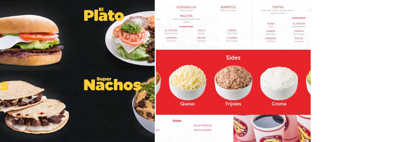 Super Tacos El Gavilán Menu